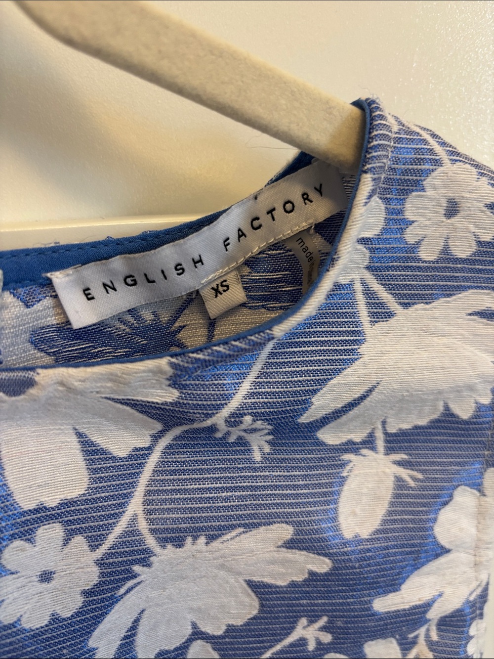 Blue Floral Matching Set - Picture 9 of 9
